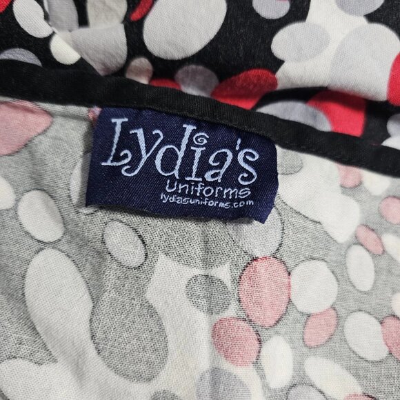 Scrub Tops Size Large Mixed Brands Colorful Angels Polka Dot - Picture 8 of 9